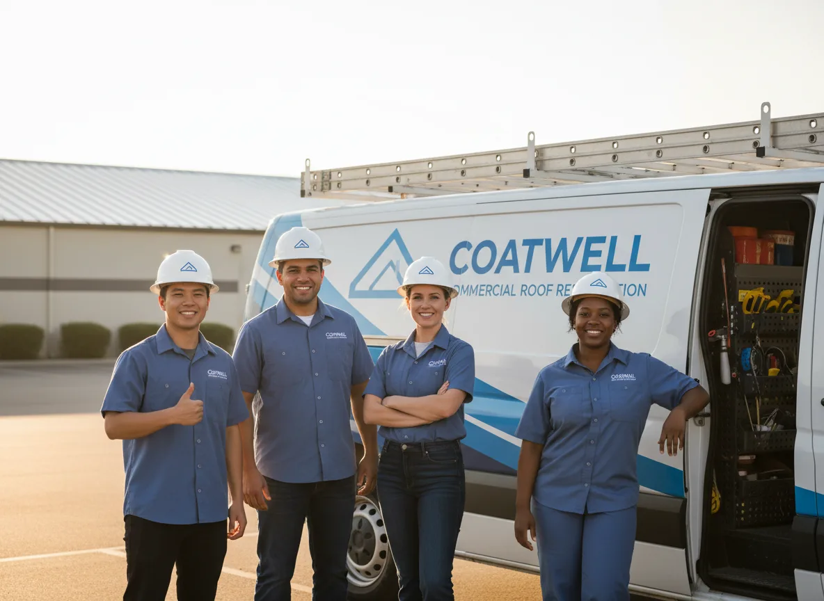 Commercial roof coating company in Twin Lakes, WI